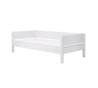 Flexa White Banquette-lit 90 x 200 cm avec Dossier Blanc | Flexa - ref. 80-17118-40 - 5706459150765 - dim. 210x101x67cm - Blanc - Materiaux mixtes