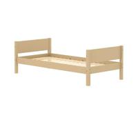 Flexa White Lit Simple 90 x 200 cm Beige Sable | Flexa - ref. 80-17102-112 - 5706459190518 - dim. 210x101x67cm - Beige - Materiaux mixtes