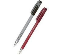 Papermate Stylo À Bille Pointe Moyenne Encre Rouge Corps Caoutchouc À Capuchon Flexgrip