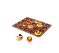 Flexi' Plaque silicone 20 mini-savarins Mathon