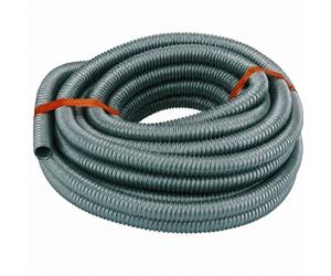 Flexible armé PVC gris diamètre 40 mm, le mètre.