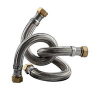 Flexible Chauffage Inox intér.36mm - Femelle/femelle 1'1/2 - 1000mm - Extra Twist