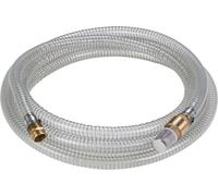 Flexible d’aspiration indéformable – Ø 25 mm – Longueur 7 m – Raccords laiton – Avec crépine et clapet anti-retour