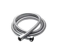 Flexible de Douche 1.5m Universel avec Joints d'Etanchéité Argent