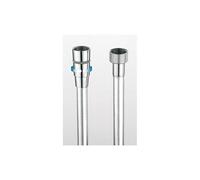 Flexible de douche anti-torsion avec cromolux 150 cm nylon gris - CRISTINA ONDYNA CR15051