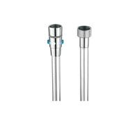 Flexible de douche anti-torsion avec cromolux 175 cm nylon gris - CRISTINA ONDYNA CR17551