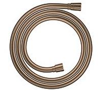 Flexible de douche Hansgrohe 1600 mm BRG 28626310 Métal, conique double face, 1,6 m, or brossé