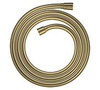 Flexible de douche Hansgrohe 2 000 mm BB 28624950, raccord double face, 2 m, brossé.