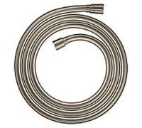 Flexible de douche Hansgrohe Axor One 28624820, effet métallique, conique aux deux extrémités, 2 m, nickel brossé
