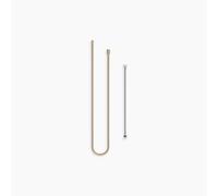 Flexible de douche métallique Dornbracht, en 2 parties 1/2, 28323970-27, Couleur: Light Gold brossé