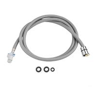 Flexible de Douche Nylon 1,5m Anti-Pliure Gris | Nylon durable, anti-pliure, 1,5m longueur, gris, haute pression, débit fluide