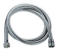 Edouard Rousseau Flexible de douche universel 1,5 m en inox chromé compact avec écrous métal, résistance 25 kg et joints