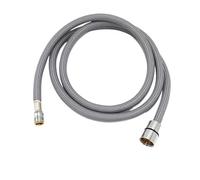Flexible De Douche Tuyau De Plomberie Extractible, 150/180/200/300cm, Tuyau De Remplacement En Nylon Tressé For Robinet De Cuisine/lavabo Extractible 15mm(Light Grey,200cm)