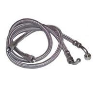 Flexible fioul F1/4 x F1/4 coudé 90° lg 1000 X2 G