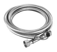 Flexible inox - RNEMITERY - Coudé 15x21 - 150 cm - Pression 16 bars - Femelle/Femelle