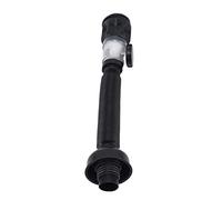 Flexible PVC Basin Drain Pipe for Kitchen Sink, Black Corrugated Wash | Tuyau de plomberie réglable, forme U pliable en S pour évier de salle de bain, Extension de vidange décalée légère