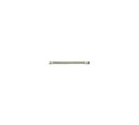 Flexible sanitaire 15cm MF 12x17 DN8 tresse/douille inox 1p