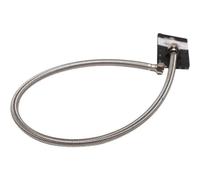 Flexible sanitaire - BOUTTE - Double femelle - 12x17 - 80 cm - Annelé - Laiton nickelé