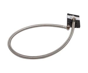 Flexible sanitaire - BOUTTE - Double femelle - 12x17 - 80 cm - Annelé - Laiton nickelé