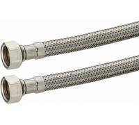 Flexible sanitaire inox femelle F1/2' (15x21) - L 800 mm - DN13 - 2045-80PLL1