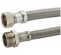 Flexible sanitaire inox mâle femelle MF1/2' (15x21) - L 800 mm - DN13 - 2036-80PLL1