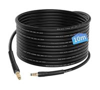 Flexible Tuyau 10M pour Nettoyeur Haute Pression Kärcher K2-K7 - Rallonge avec Connecteur Rapide et Poignée - Pièces Détachées Tuy