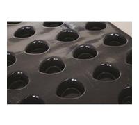 Flexipan Coeurs chataîgne professionnels 400 x 300 mm, à 12 Empreintes L 64 x lg 64 x H 26 mm G