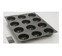 Flexipan Demi-sphères professionnels 600 x 400 mm, à 24 empreintes Ø 70 x H 40 mm (1) G