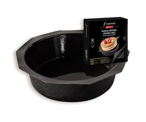 Flexipan Grand Moule a Genoise Rond - Gateau, Entremet - Plat Four Cuisine, Patisserie à Rouleau Suisse - Cuisson Optimale, Précision, Antiadhésif, Ultra-Résistant - Fabrication Française