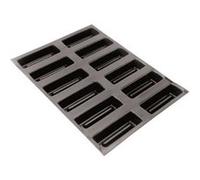 Flexipan Lingots rainurés professionnels 400 x 300 mm, à 12 Empreintes L 100 x lg 40 x H 25 mm G