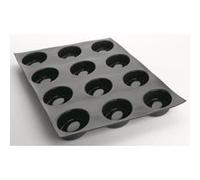 Flexipan savarins ovales professionnels 400 x 300 mm, à 15 empreintes L 70 x lg 50 x H 22 mm G