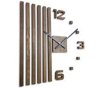 Horloge murale en bois Lamele 60 cm FlexiStyle z230-d9-1