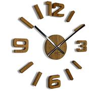 Horloge en chêne à coller 3D DIY EKO z54g 75 d-2-x, 75 cm