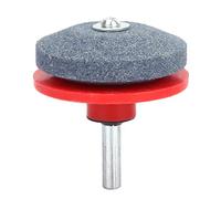 FLEXMAN Affûteur Lame Tondeuse à Gazon, Meule D’Affutage pour Outils de Jardin, Broyeur Lame Tondeuse Gazon Universel Aiguiseur Tondeuse Accessoires pour Toute Perceuse Électrique, Perceuse à Main