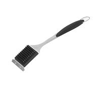 FLEXMAN Brosse et Grattoir 2 en 1 Grill, Brosse à Grill pour Grill Extérieur, Brosse de Nettoyage des Grillades avec Poignée Longue, Brosse à Grille Barbecue, Pas de Pinceau à Grat