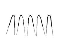 FLEXMAN Lot De 5 Pinces De Cuisson Multifonctions Antiadhésives En Acier Inoxydable Avec Poignée Ergonomique Antidérapante, Pinces De Cuisine Pour Griller Le Maïs, Le Poisson