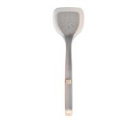 FLEXMAN Spatule En Silicone, Spatule De Cuisine Antiadhésive Translucide Multifonctionnelle Avec Poignée Ergonomique, Spatule En Silicone Pour La Cuisson, Les Œufs, Les Crêpes (Kaki)