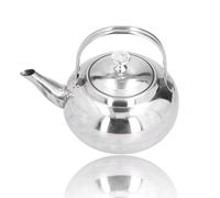 FLEXMAN Théière en Acier Inoxydable, Bouilloire Inox Théière Bouilloire Acier Inoxydable Tea Pot Cafetière Filtre Théière de Capacité en Acier Inoxydable pour Gaz Restaurant Domicil pour Thé Café