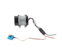 flexman Ventilateur Boost de Turbine 12 V, Chargeur de Turbine électrique Haute Vitesse avec régulateur, Ventilateur d'admission d'air Boost Automobile pour Automobiles