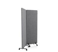 FLEXMIUT | Cloison acoustique | Lot de 2 - Cloison de séparation Gris foncé