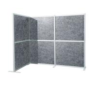 Flexmiut Modul L - Cloison de séparation Gris