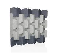 FLEXMIUT PLUG | Ensemble de 6 pièces (H × l × P) 164 × 174 × 25 cm - Cloison de séparation Gris/Gris Clair