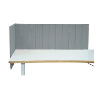 FLEXMIUT ROLL | 160 cm - Cloison de table Gris Clair