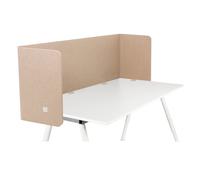 FLEXMIUT U | 160 cm - Cloison de table Beige
