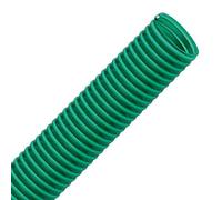 FLEXTUBE GR Ø 40mm vendu au mètre, Tuyau spirale en PVC comme tuyau d'aspiration et de refoulement, poids moyen, flexible, vert, transparent