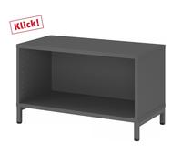 FlexWall | 1 HC | Corps avec bâti de socle - Graphite