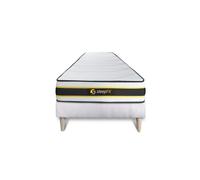 Ensemble sommier + matelas FLEXY ressorts ensachés et mémoire de forme 90x200