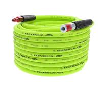 Flexzilla HFZ38100YW2-D Tuyau d'air, ColorConnex, Type D, Prise et coupleur rouges, 3/8" (pouces) x 100' (pieds)