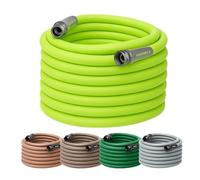 Flexzilla ZillaGreen HFZG5100YW-E Tuyau d'arrosage 1,5 cm x 30,5 m très résistant, léger, sans danger pour l'eau potable