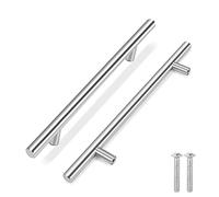 Flexzion Lot de poignées en T en acier inoxydable avec vis de montage 30,5 cm